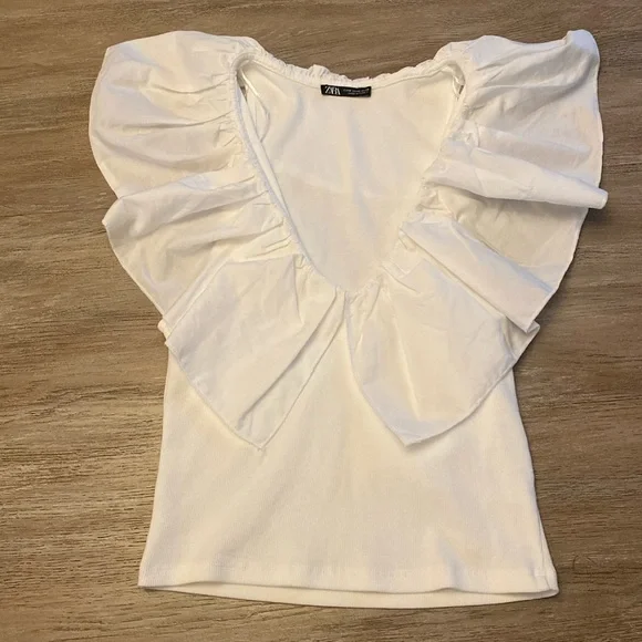 Zara Ruffle Tank - Picture 1 of 2